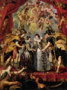 Peter Paul Rubens The Exchange of Princesses oil on canvas